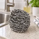 Stainless Steel Scourer Balls 40G (Pack 10) kitchen setting.webp