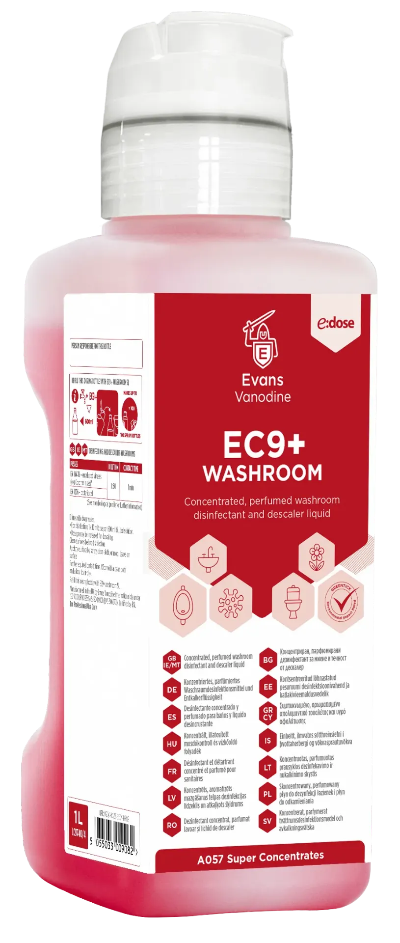 [EV2222] E-dose ec9 washroom1ltr