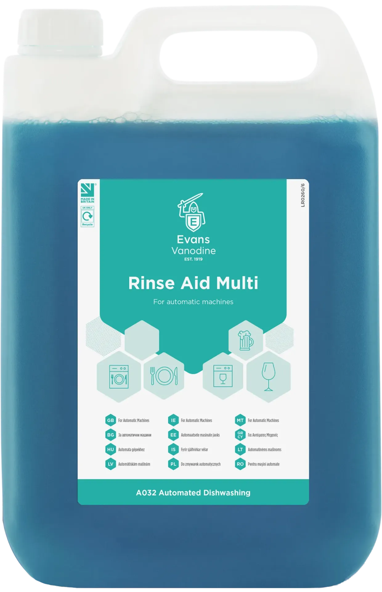 Rinse aid multi