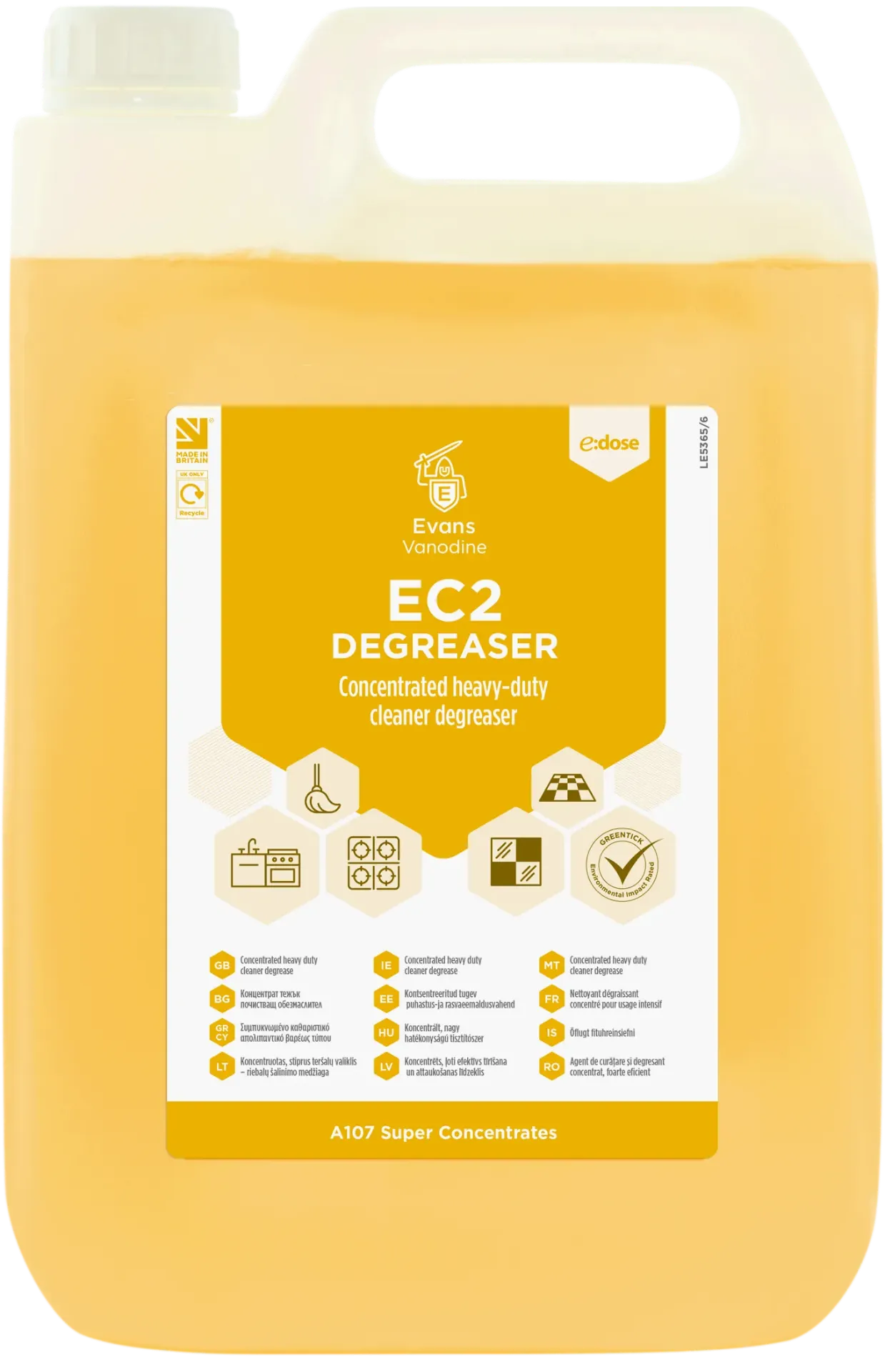 E-dose refill ec2 degreaser