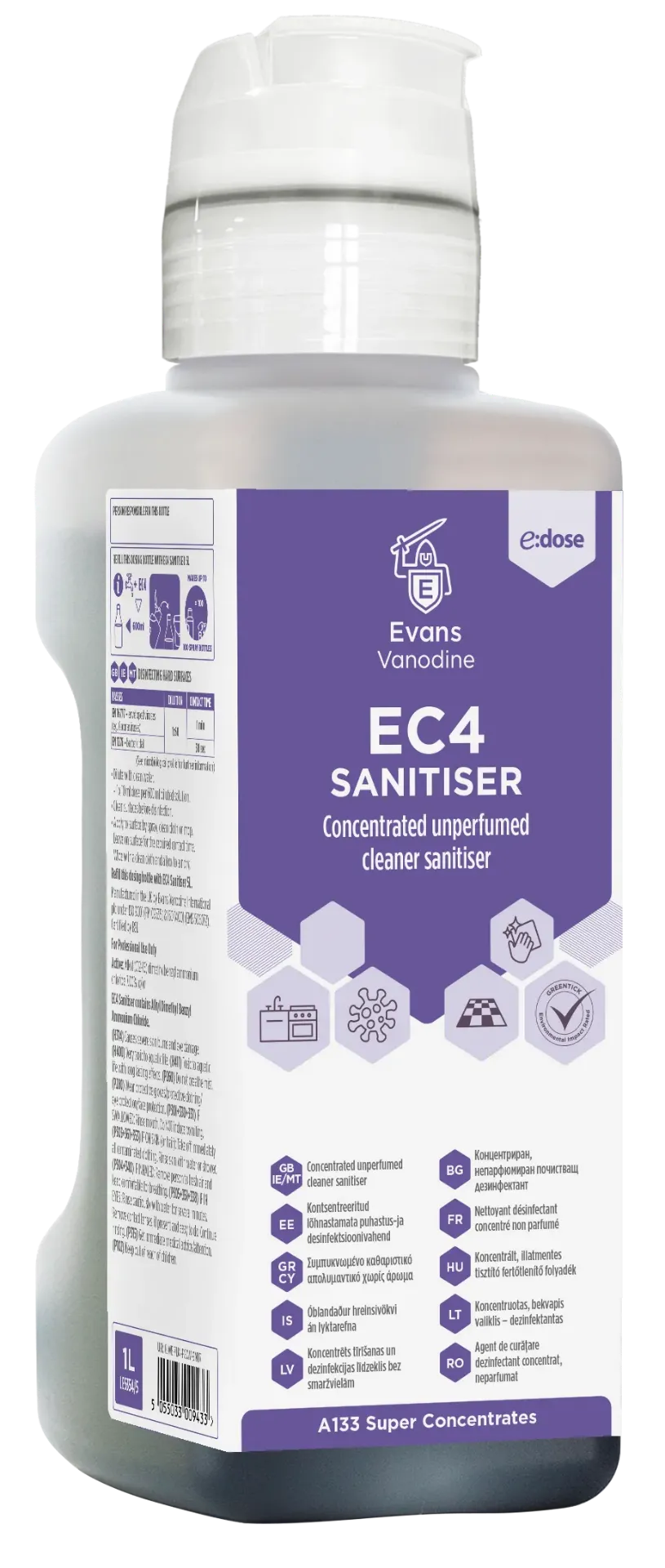  E-dose ec4 sanitiser 
