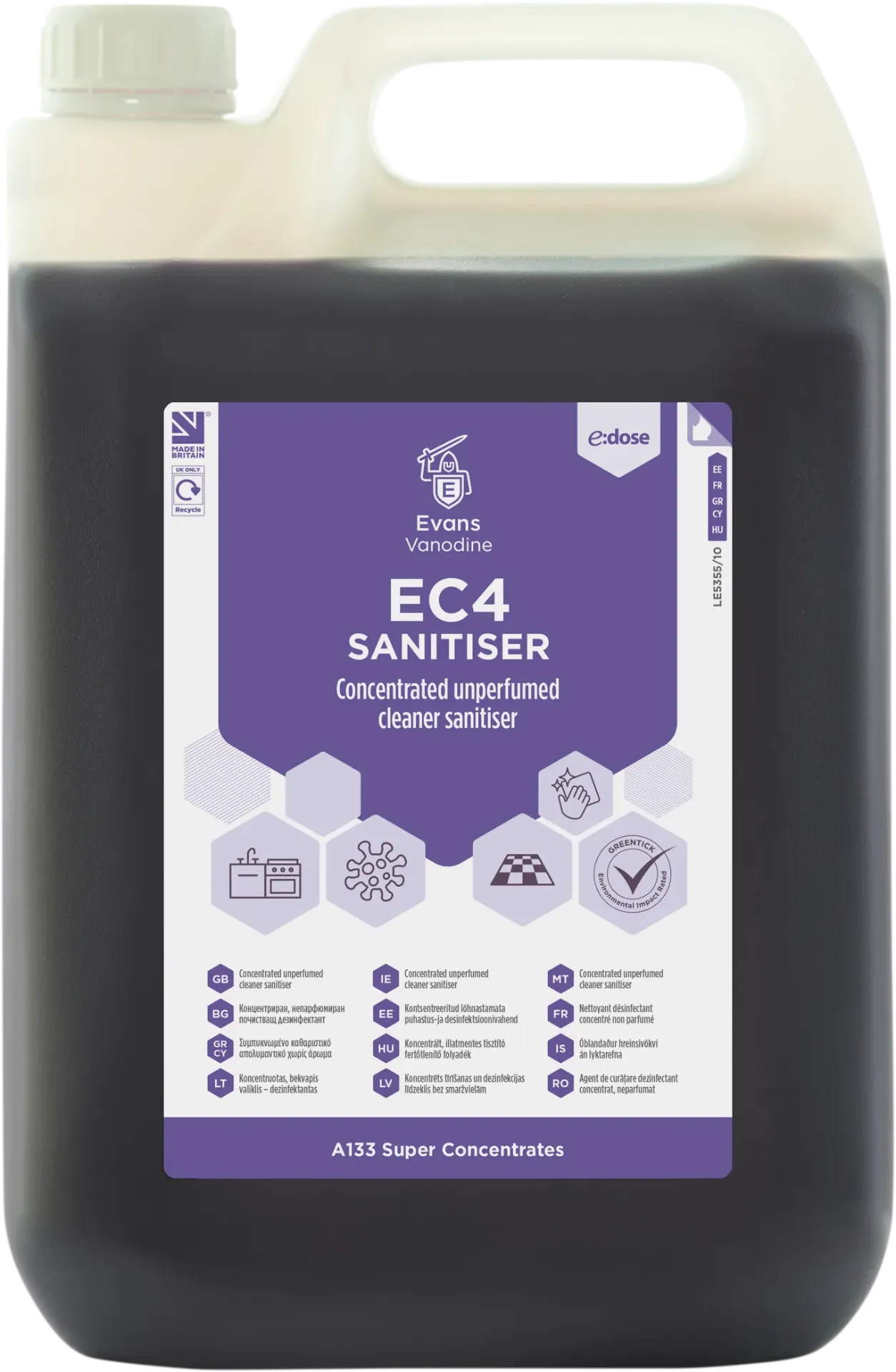 [EV5435] E-dose refill ec4 sanitiser