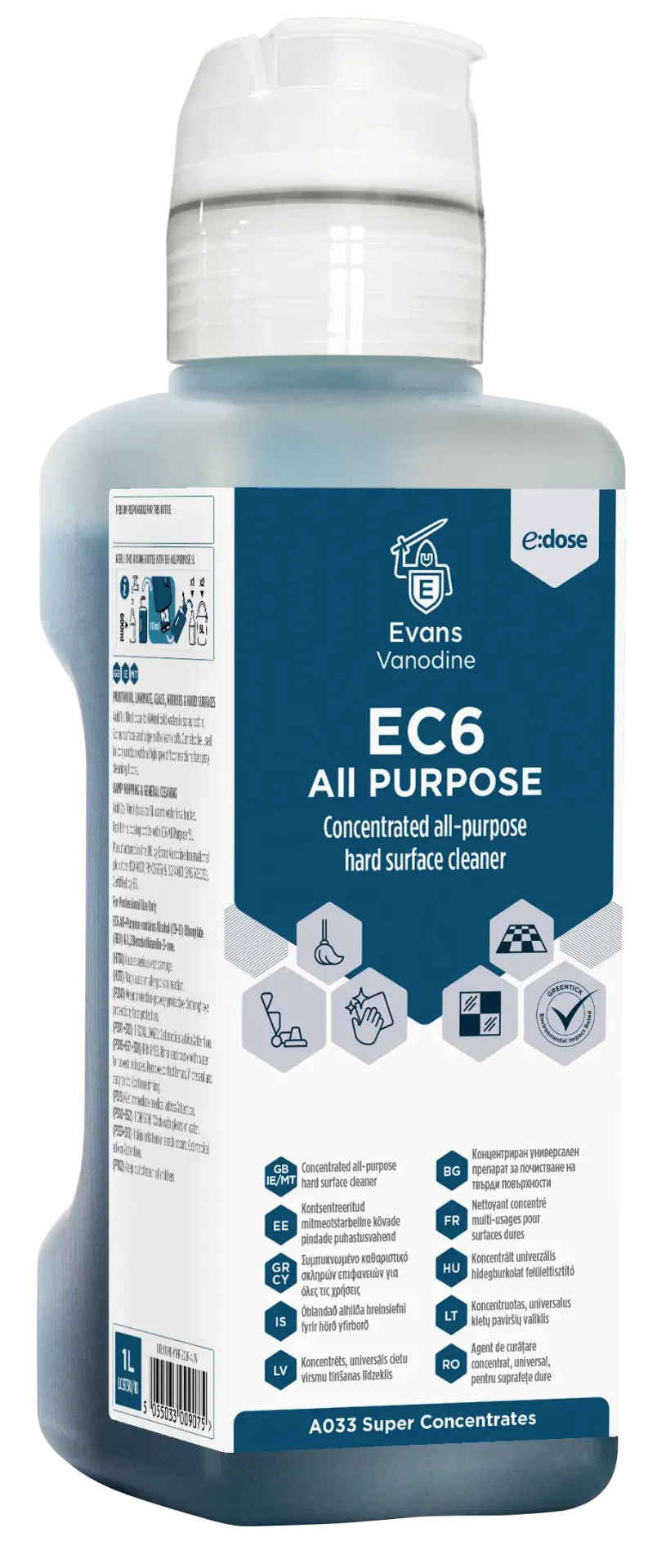 [EV2436] E-dose ec6 all purpose 1lt