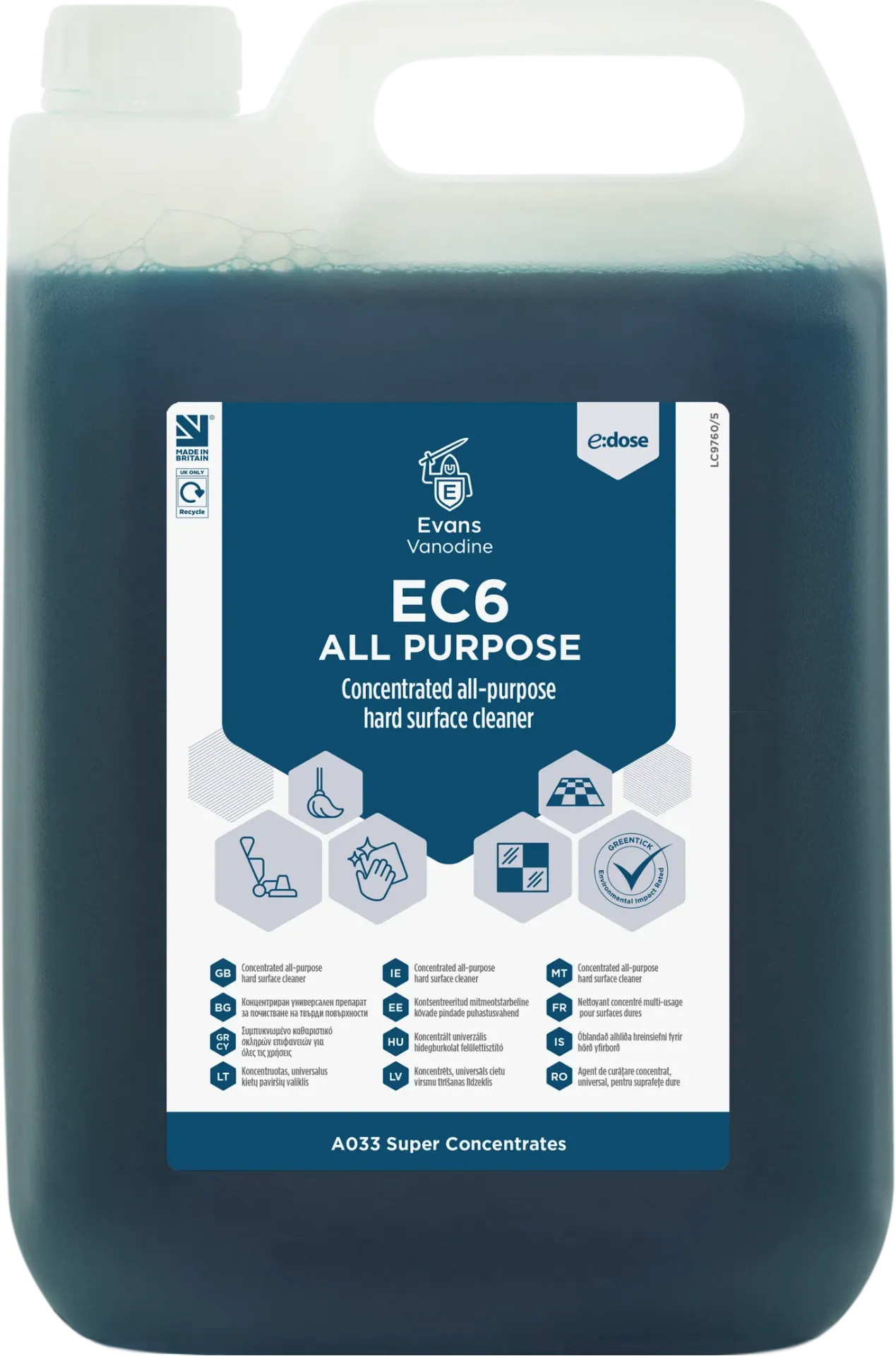 E-dose refill ec6 all purpose