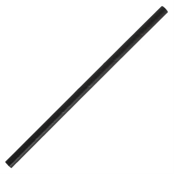 [PL1313] Short Black Cocktail Stirrer Straws