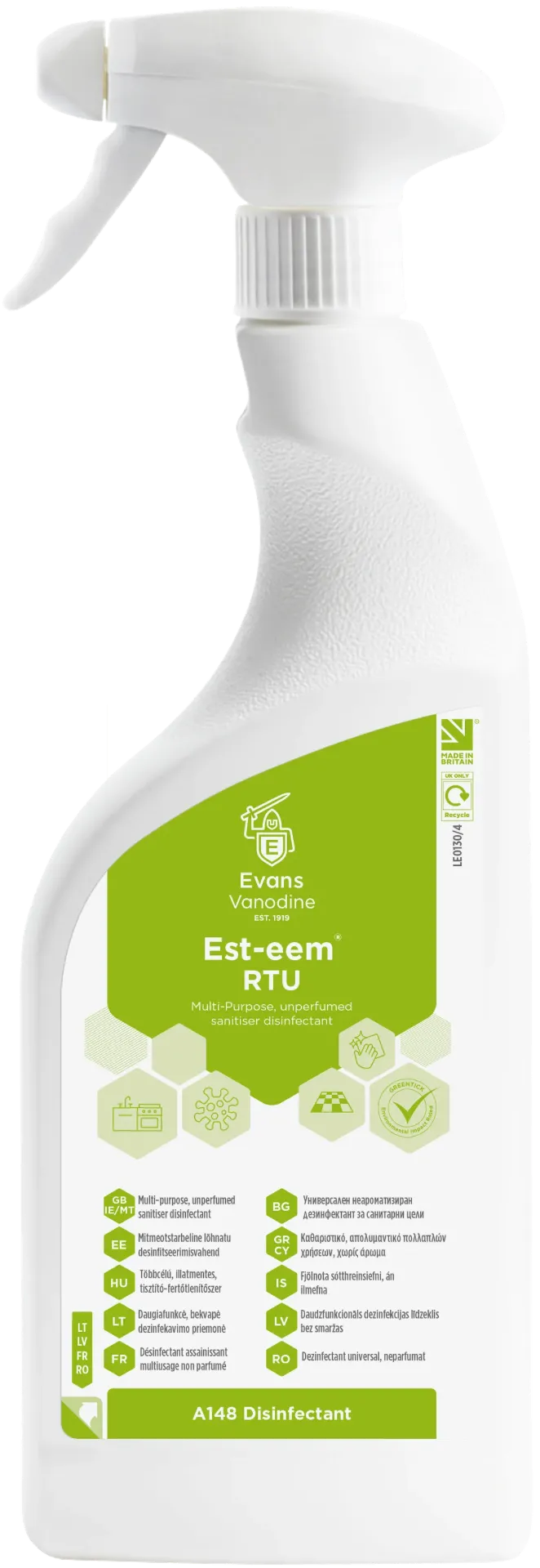 [EV0046] Est-eem Cleaner sanitiser RTU