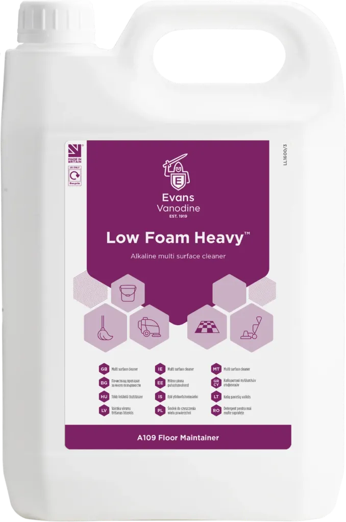 Low foam heavy