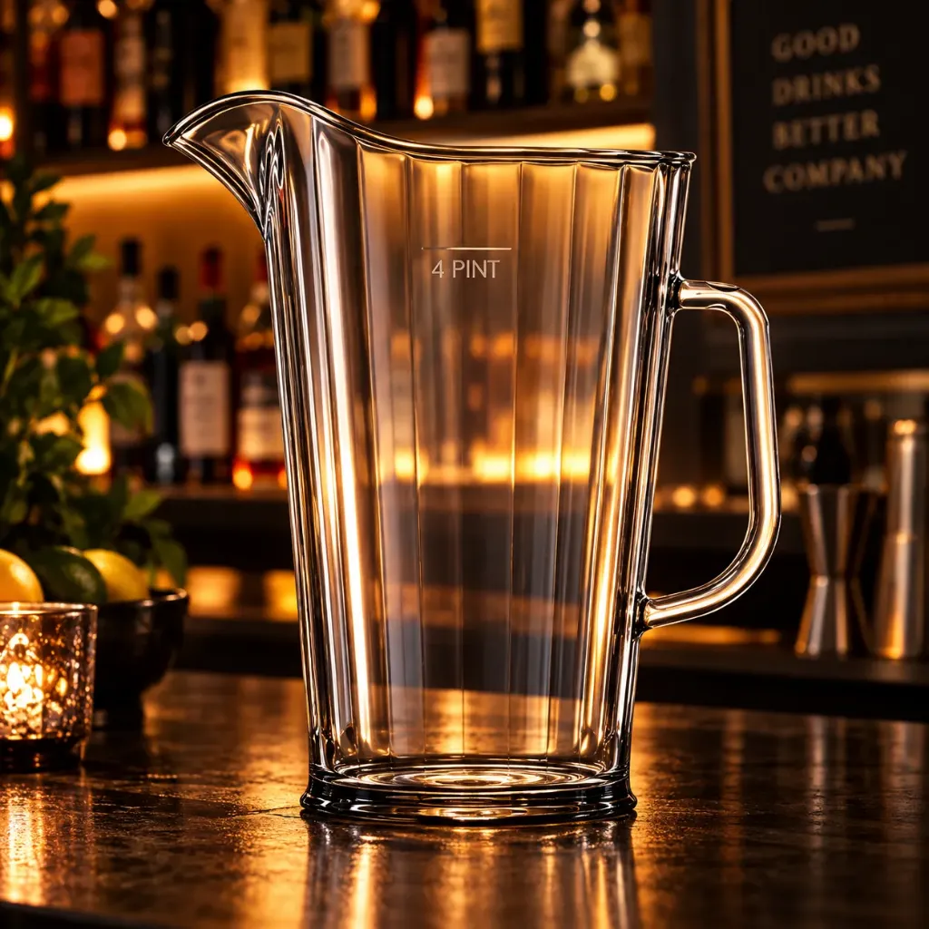 Elite Clear Jug 4 Pint UKCA