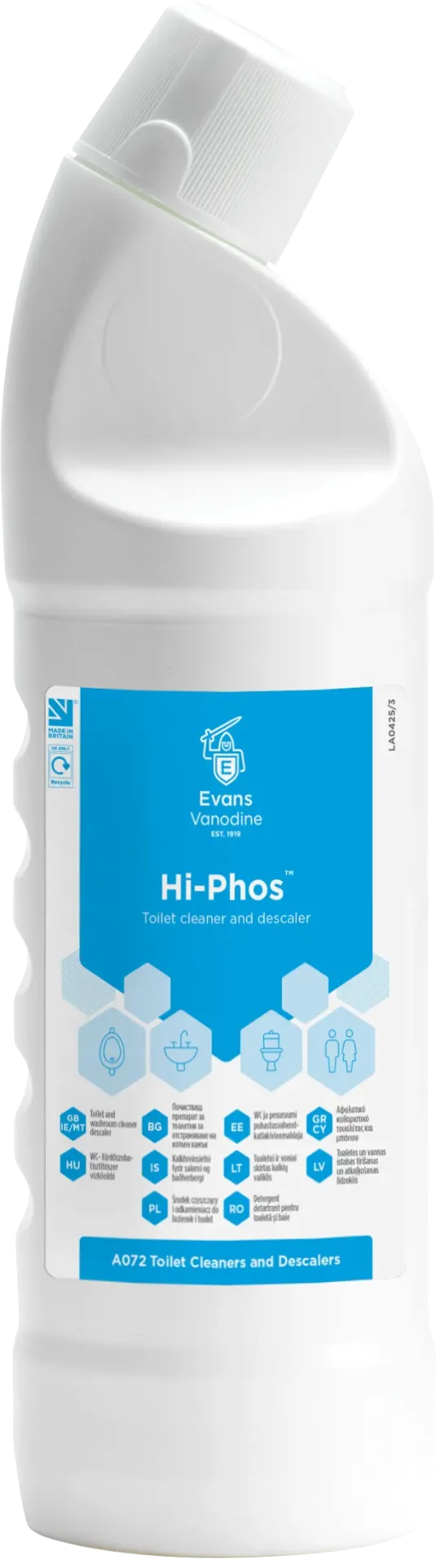 Hi-Phos Acid cleaner 1Ltr