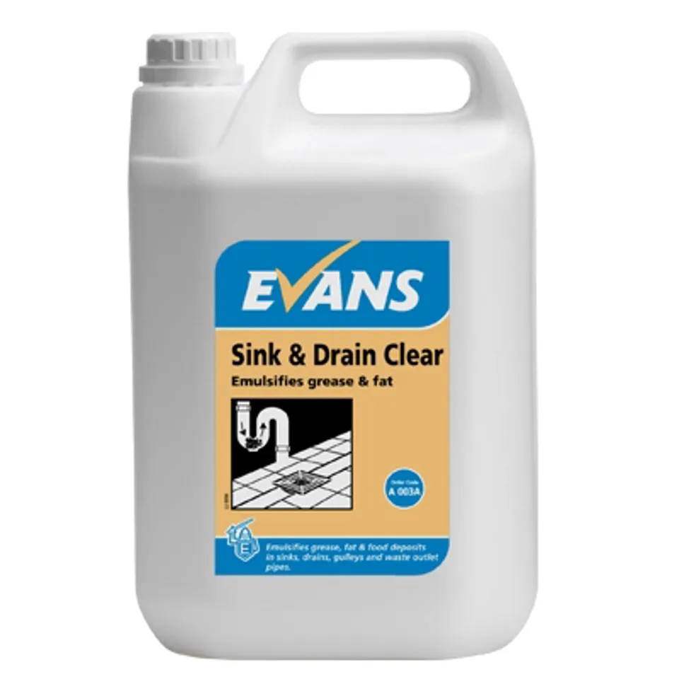 Sink & Drain clear