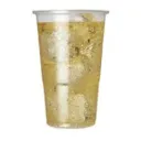 DISPOSABLE plastic GLASS 12oz LCE@10oz half pint 1000