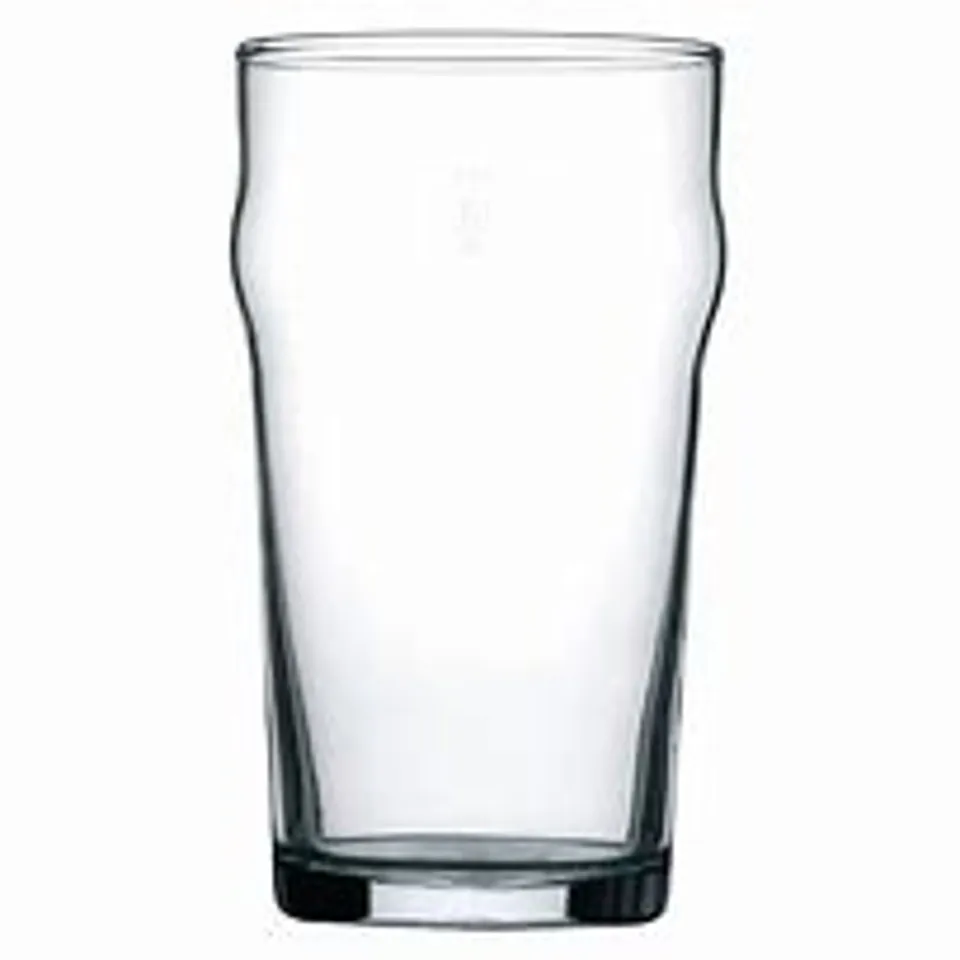 Nonic beer glass nucleated 570ml 20oz  