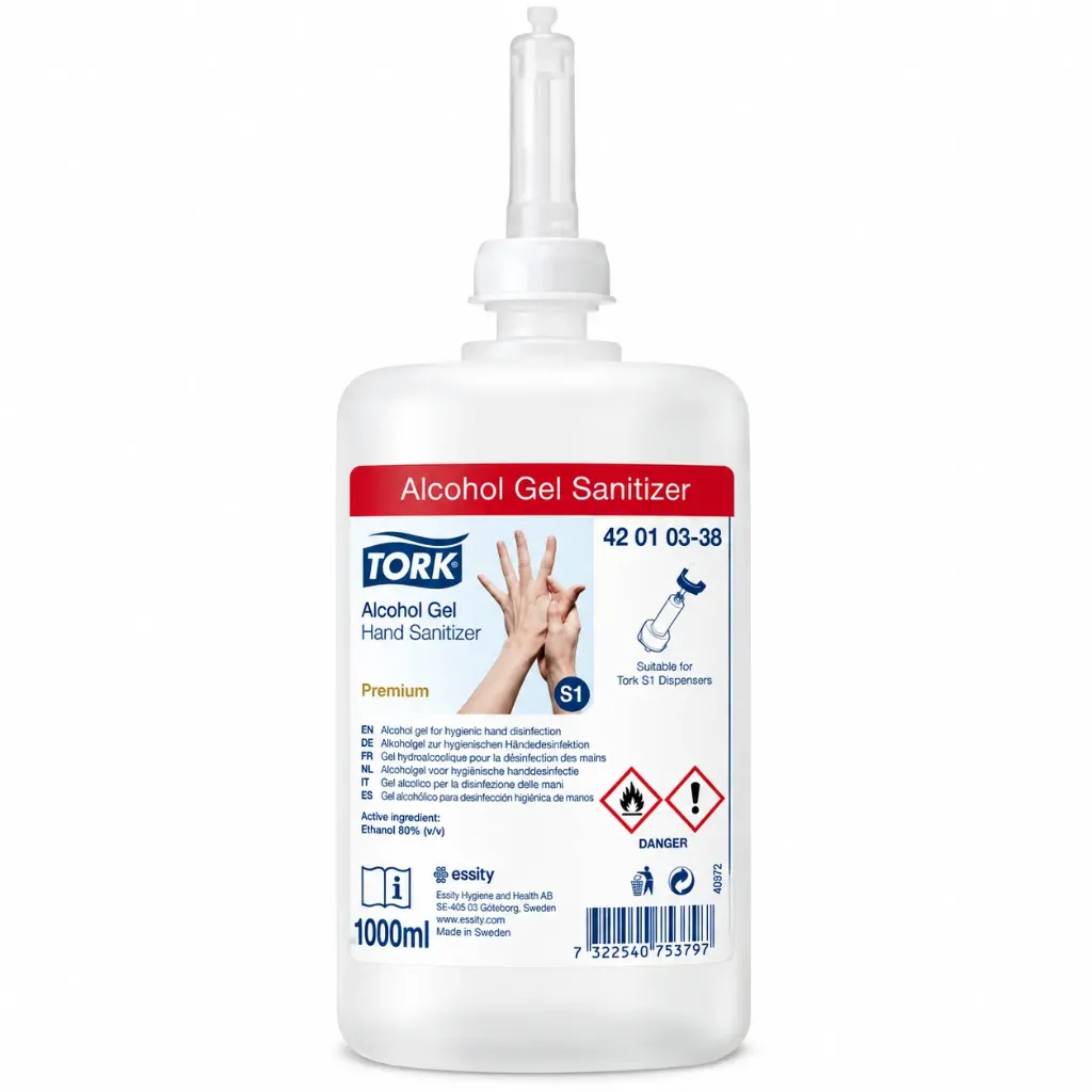 TORK Salubrin Gel Hand Sanitiser 1 Litre (Case 6)