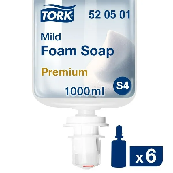 [TR0016] Tork mild foam soap (Case 6)