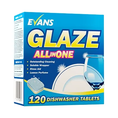 Glaze all in one dishwasher tablet