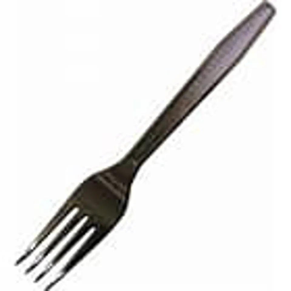 [GE2026] Plastic Forks recyclable Black