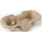 [GE1118] 2 Cup Carry tray recycleable 