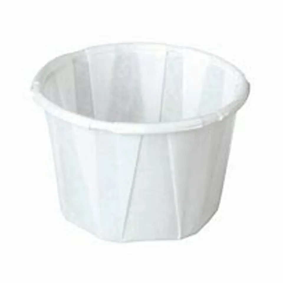[PA1001] 1oz waxed paper souffle dish