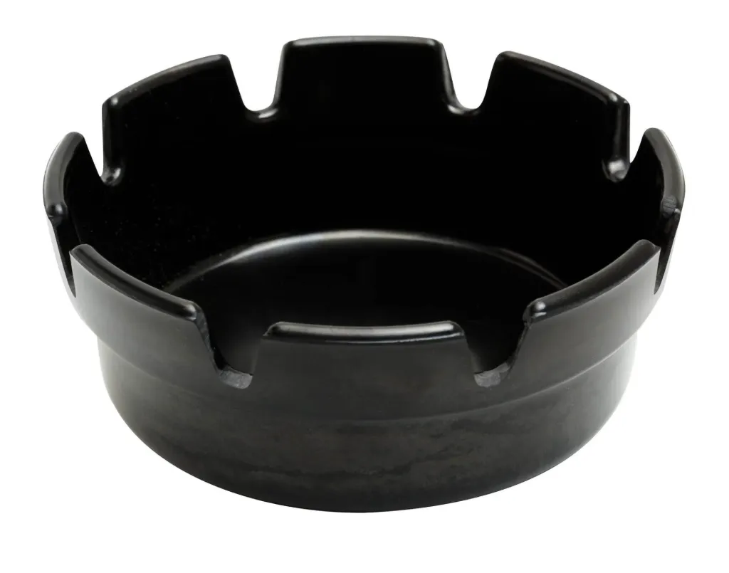[PL0203] Black Melamine Ashtray
