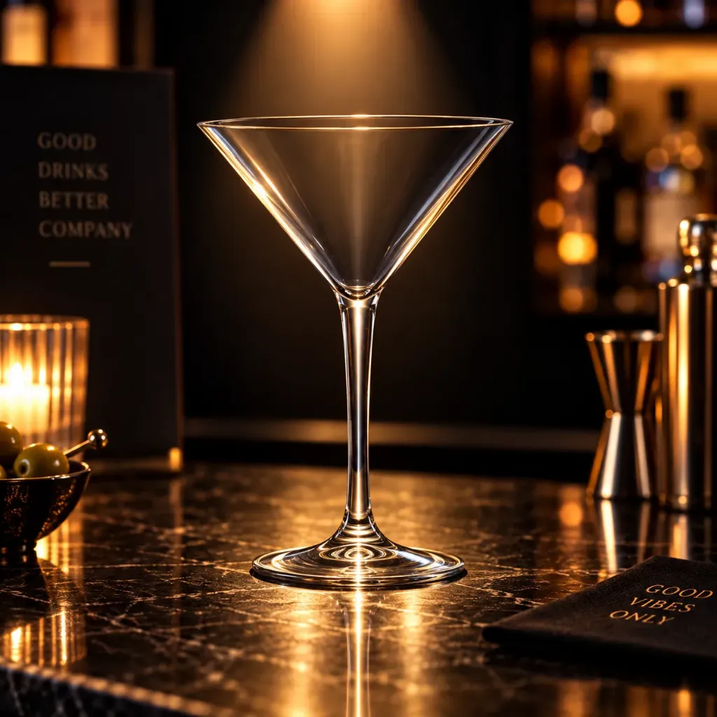 Elite Clear Martini glass 9oz