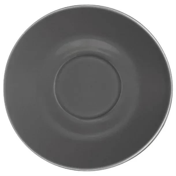 Olympia Cafe Saucers Charcoal (12 Pack)
