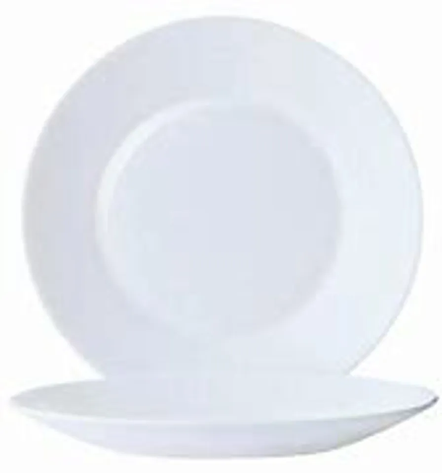 [GE1121] Arcoroc opal side plates (6)