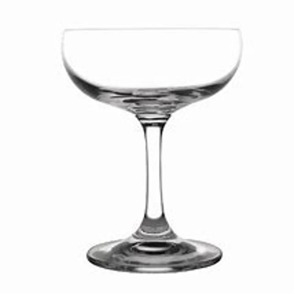 [GL1234] Olympia Crystal Champagne Saucers 200ml 