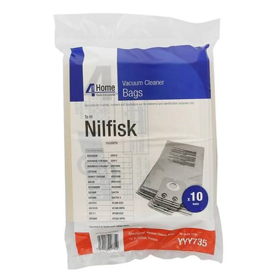 [NK0008] Nilfisk vacuum bag x10