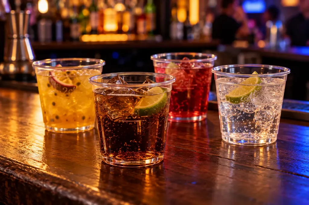 [PL2938] 20ml Clear PS Shot Glass