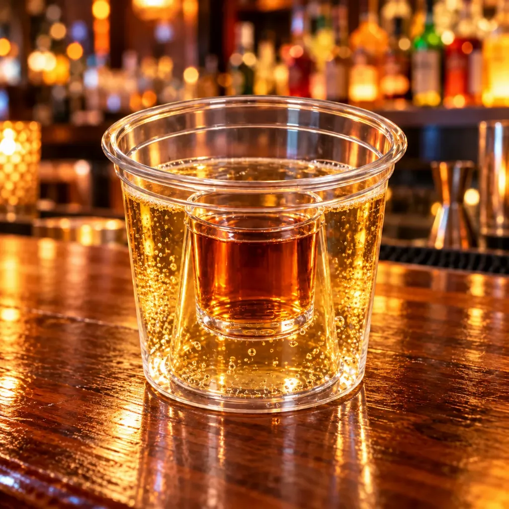 rPET Clear Bomb Shot Glass