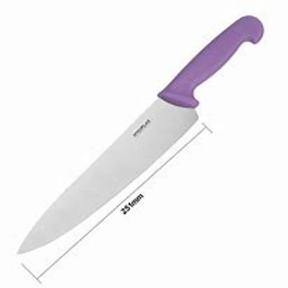 [GE1072] Cooks Knife Purple 25cm