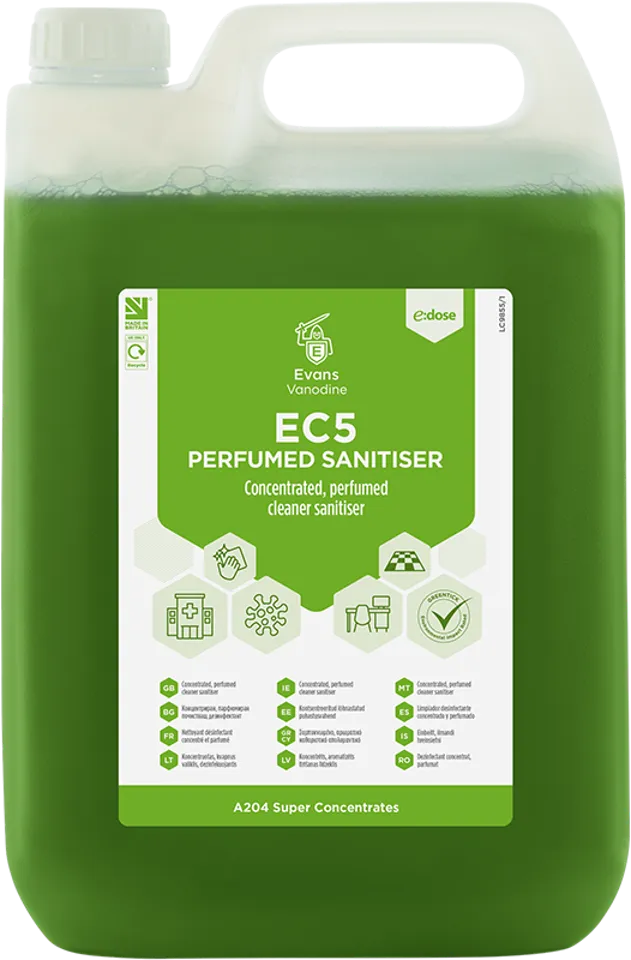 [00059] e-dose EC5 Perfumed Sanitiser 5ltr