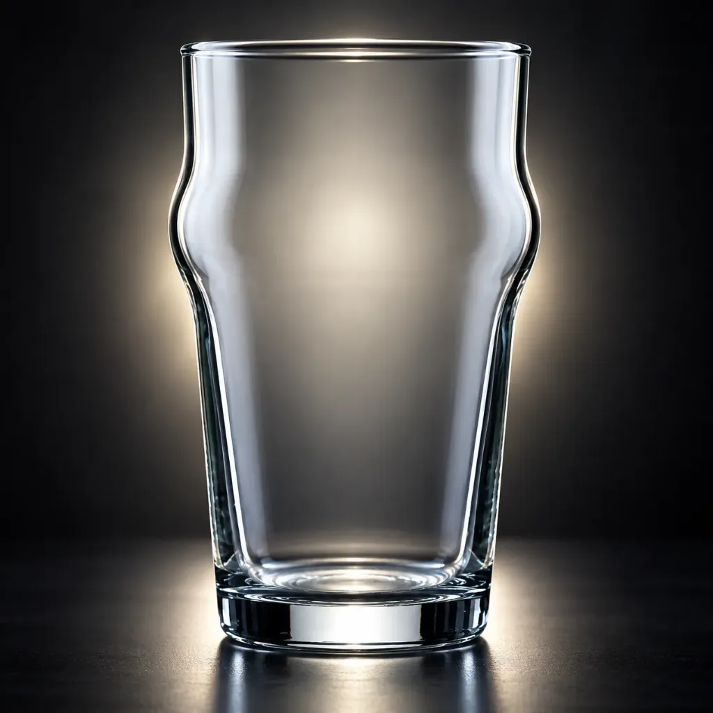 Arcoroc Nonic Beer Glasses 295ml CE Marked