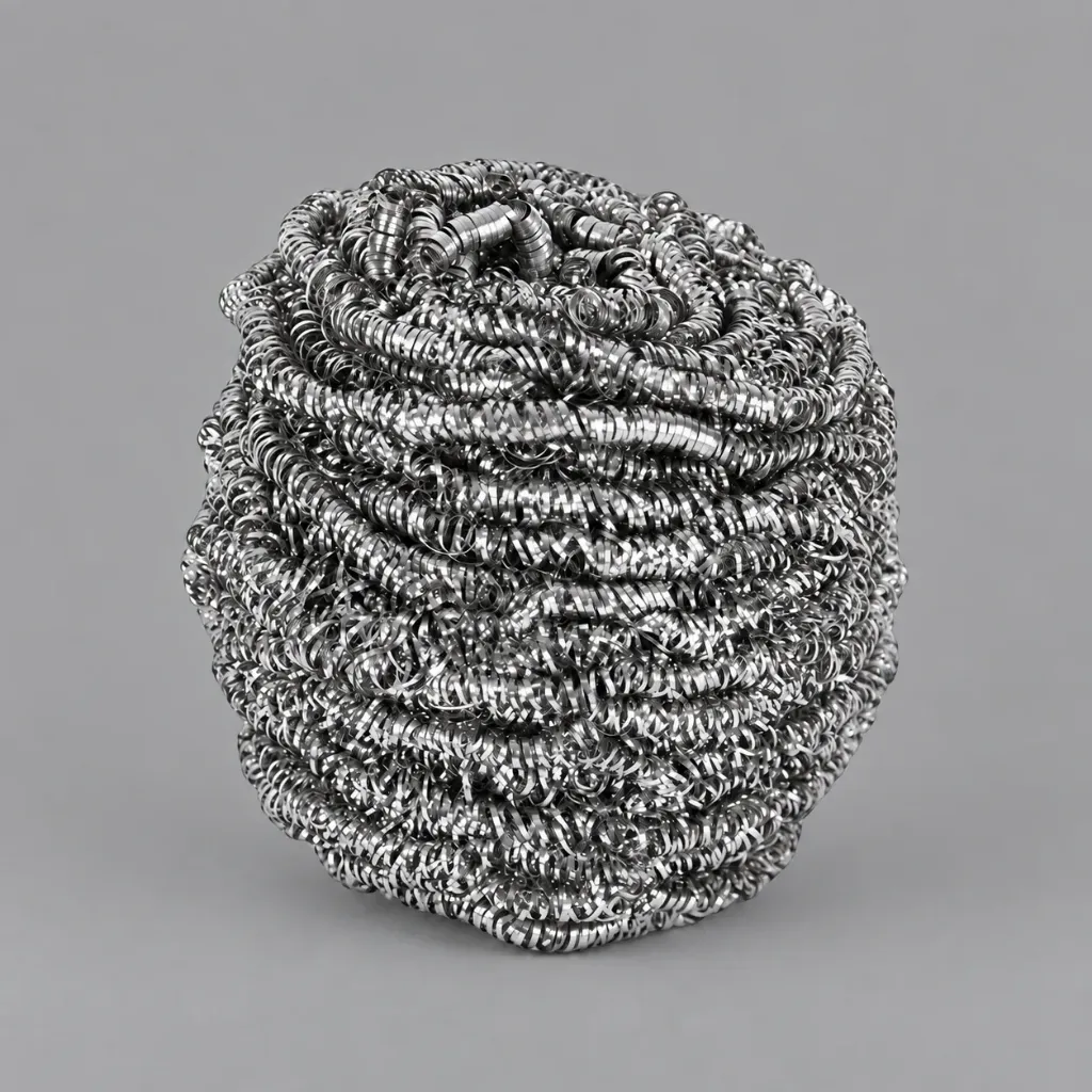 [00104] Stainless Steel Scourer Balls 40G (Pack 10)