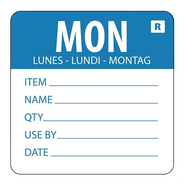 [GE8755] Day of the week label (Monday)