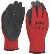 Site 320 red/black gloves (Small)