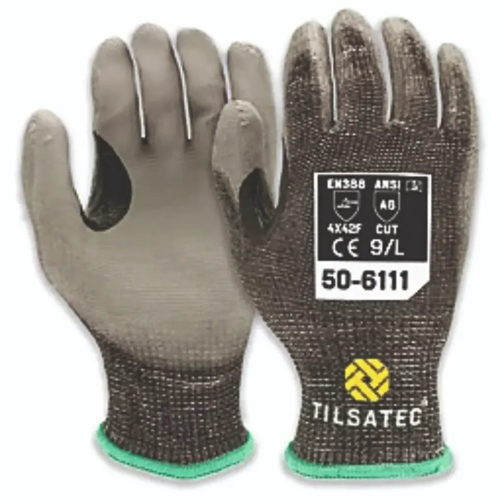 black/grey gloves (Small)