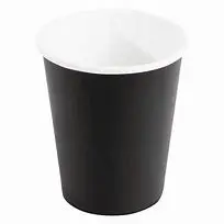 Fiesta hot cups black 8oz 