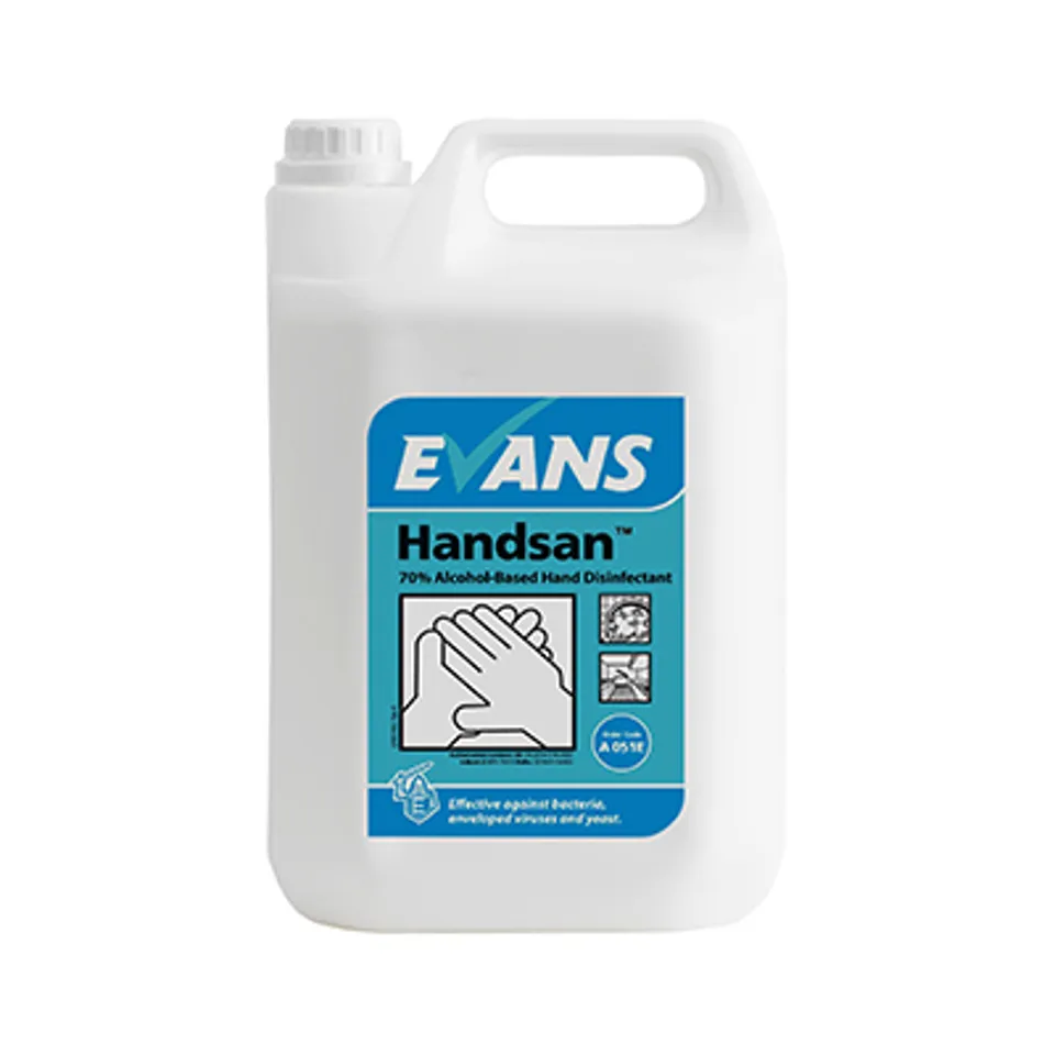[EV5440] HANDSAN alcohol hand sanitiser with moisturiser (2 x 5LTR)